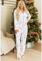 Christmas Pattern Two Piece Sleepwear