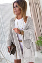 Oversized Womens Trendy Knitted Cardigan