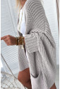 Oversized Womens Trendy Knitted Cardigan