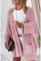 Oversized Womens Trendy Knitted Cardigan