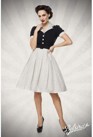 Vintage dress with dots Belsira