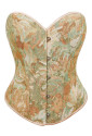  Unique Green Chrysanthemum Corset