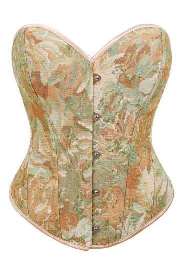  Unique Green Chrysanthemum Corset