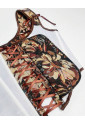Renaissance Floral Tapestry Corset Top Bustier