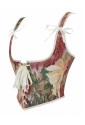 Renaissance Tapestry Corset of a Noble Lady