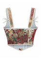 Renaissance Tapestry Corset of a Noble Lady
