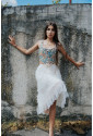 Summer Elegant Asymmetrical Tulle A-Line Skirt
