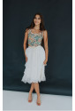 Summer Elegant Asymmetrical Tulle A-Line Skirt