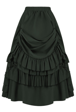 Women's Medieval Renaissance Retro Gothic Punk Skirt 