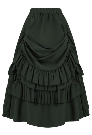 Women's Medieval Renaissance Retro Gothic Punk Skirt 