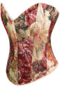 Floral Lace-Up Overbust Corset – A Tale of Grace & Power