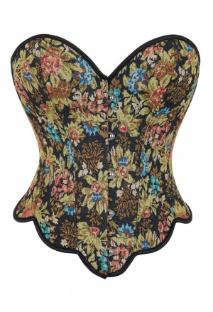 Renaissance Fairy Princess Brown Corset
