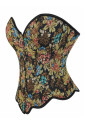 Renaissance Fairy Princess Brown Corset