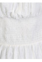 Romantic White Blouse with Long lace trim Sleeves
