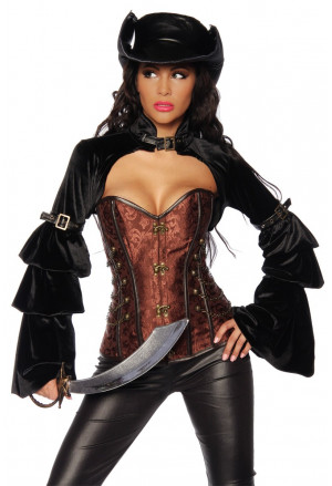 Rebel  woman corset STEAM-PUNK 