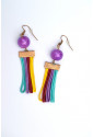 Women earrings from the collection Rainbow