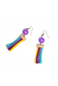 Women colored earrings Rainbow in Mallorca