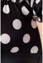 Great vintage dress with dotted pattern
