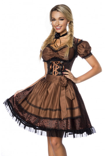 Beatiful high-quality Jacquard folk dress costume