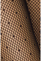 Women's black high waist pantyhose
