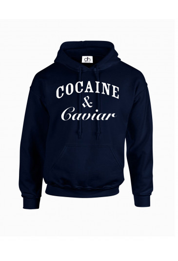 Men hoodie Cocaine and Caviar 