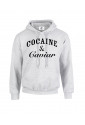 Men hoodie Cocaine and Caviar 
