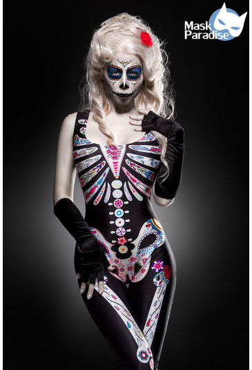 Mexican Skeleton Costume for Día de Muertos