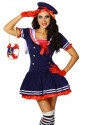 Beautiful two-piece costume navy