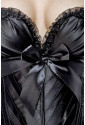 High quality black corset