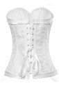 Elegant womens prom brocade corset 