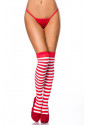 Colored cotton funny knee socks