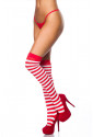 Colored cotton funny knee socks