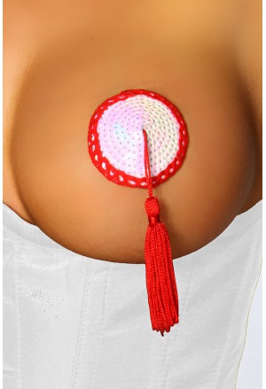 Provocative nipple patches tassle covers 