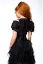 Retro brocade under bust corset Gothic Queen
