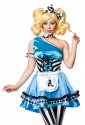 Costume playful Alice in Wonderland