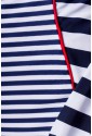 Stripe vintage onepiece swimwuit monokini by Ophelia