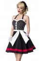 Dots vintage halter sweetheart dress