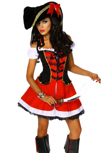 Sexi pirate women costume