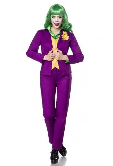 Kvalitný dámsky kostým Lady Joker