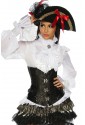 Elegant costume hat for pirate or moulin rouge