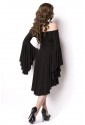 Historical bell sleeves pirate dress