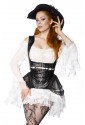 Punk elaborate underbust corset pirate