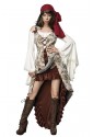 Romantic women bride pirate costume