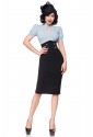 Ultra slim high waisted vintage skirt