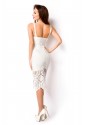 Amazing white lace bandage dress