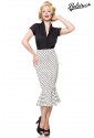 Elegant retro pencil skirt with frill a la Marilyn