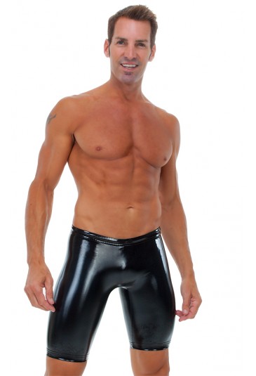 Men's Underwear Boxer Wetlook Shorts Underpants 