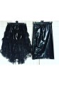 Five-layer skirt in the Gothic style