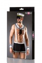 Seductive men roleplay sailor costume