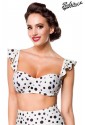 Timeless vintage retro swimwear bra